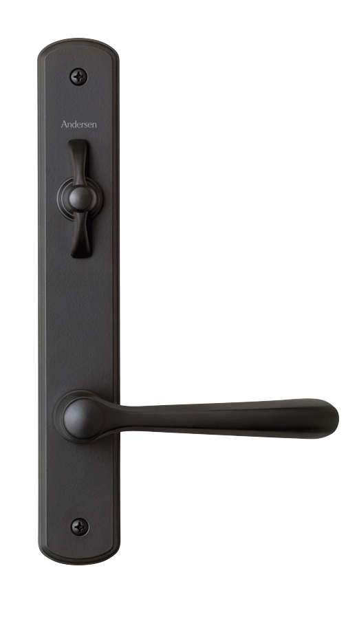 Black door handle