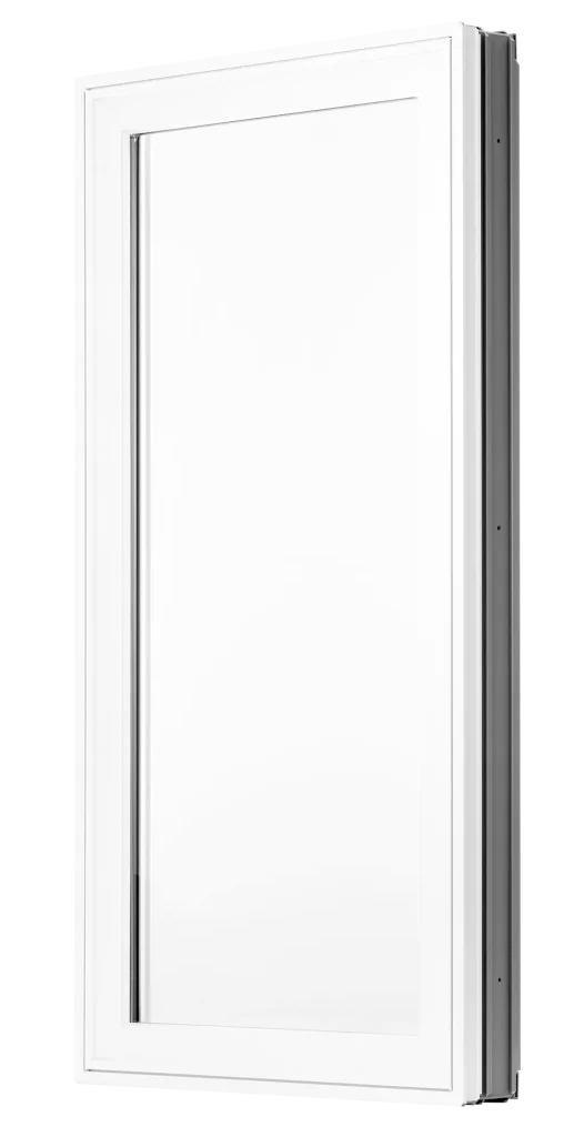 White picture window