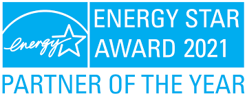 Energy Partner logo with the text "Energy Star Award 2021 Partner of the Year"