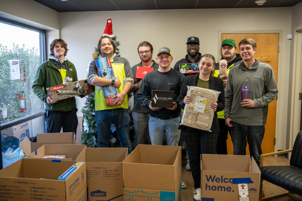 Renewal by Andersen of Roanoke helping The Salvation Army Angel Tree program