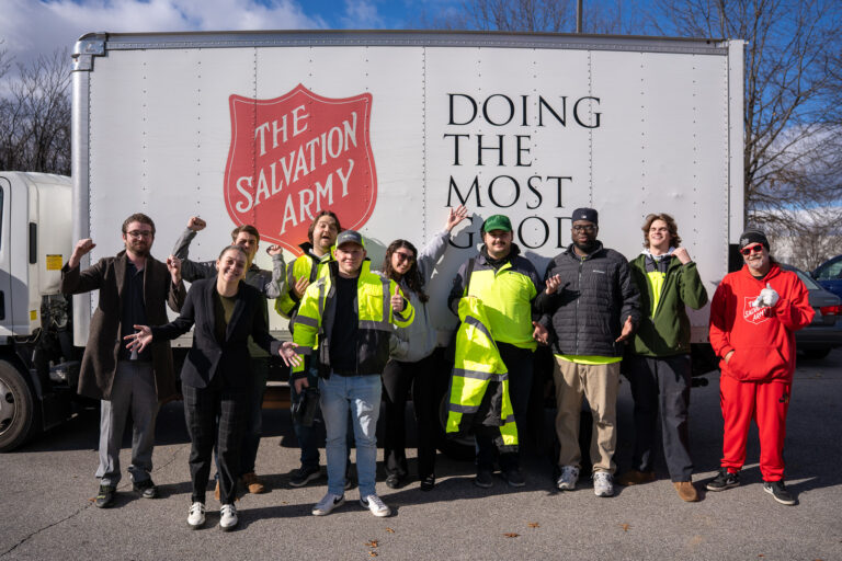 Renewal by Andersen of Roanoke helping The Salvation Army Angel Tree program