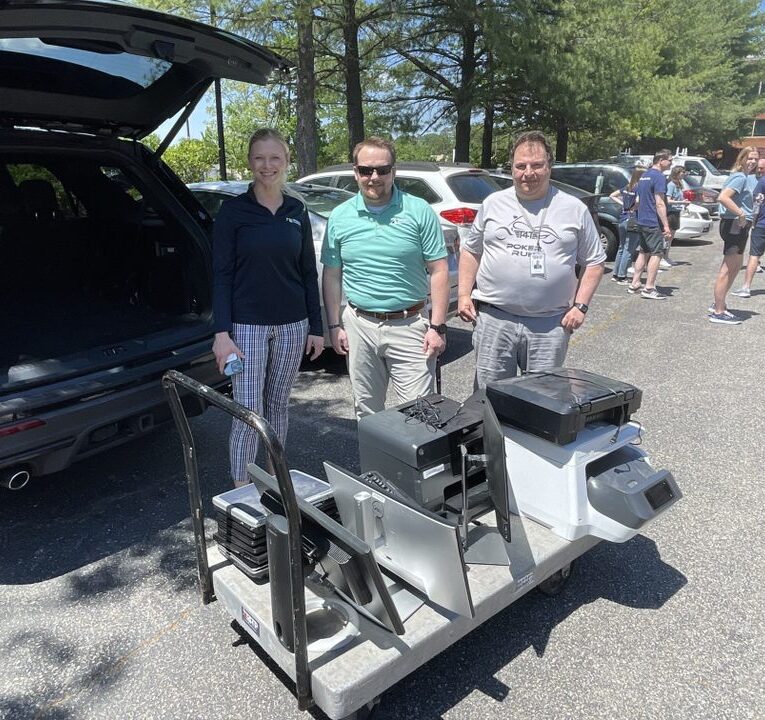 Tech For Troops donation