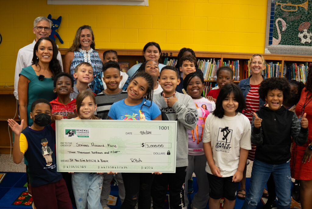 If You Give A Child A Book check donation