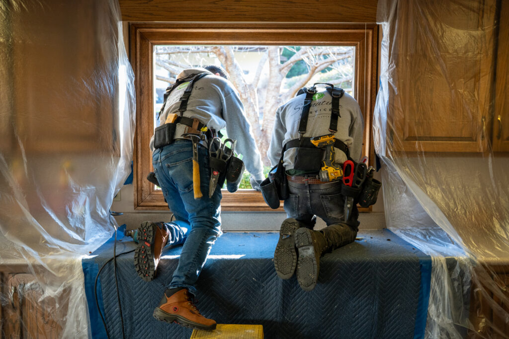 Renewal by Andersen of Roanoke installation at Ronald McDonald House