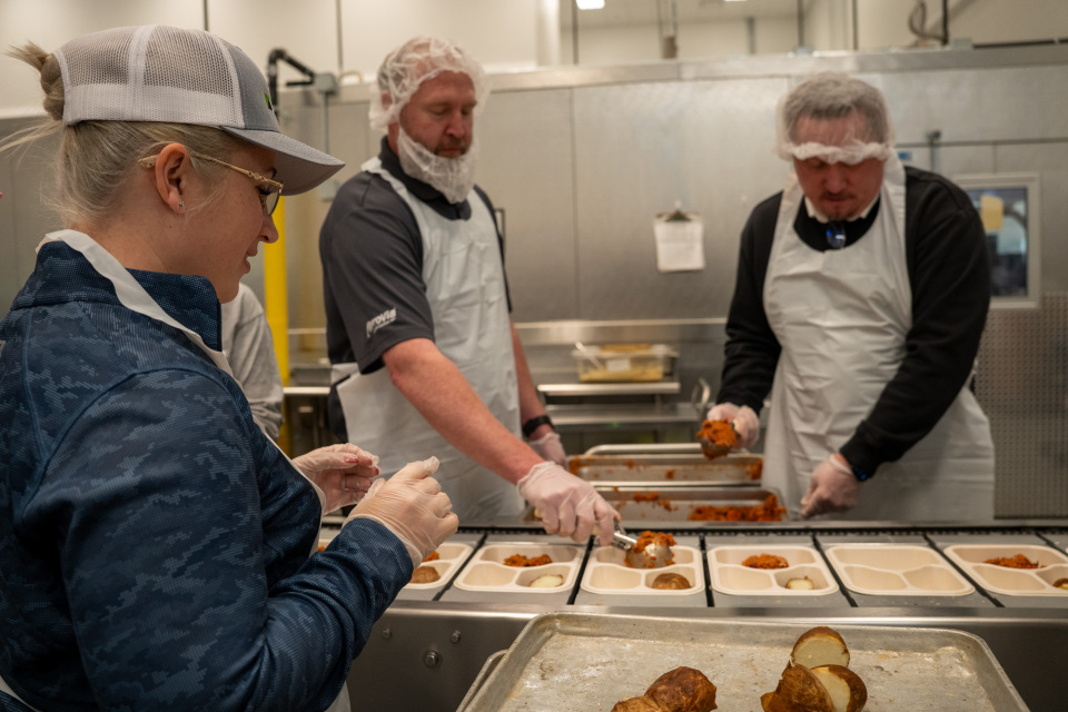 Renewal by Andersen volunteers at Feed More in Richmond, VA