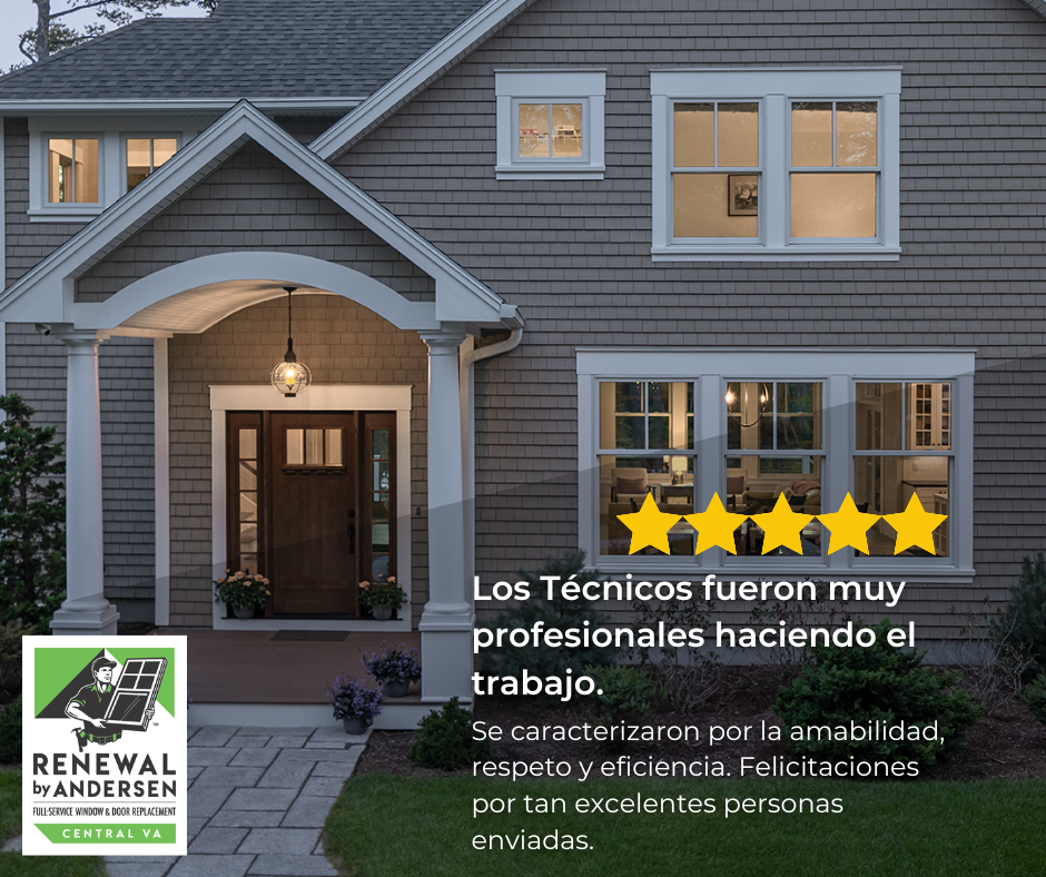 Google Review for Central Virginia location of Renewal by Andersen