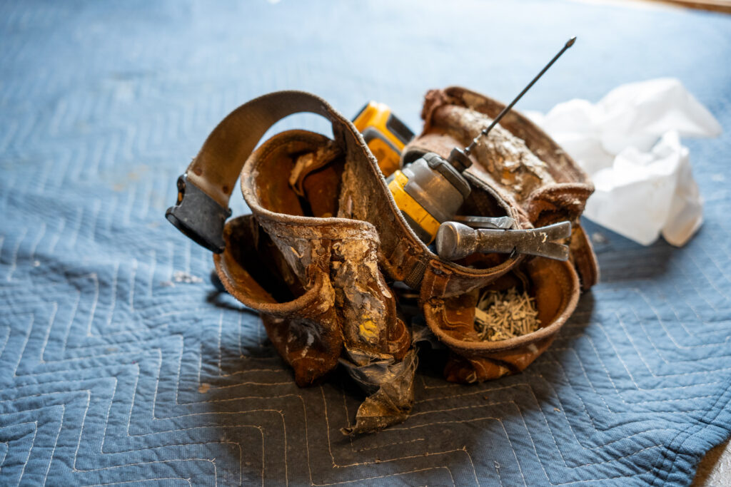 Renewal by Andersen tool belt. 