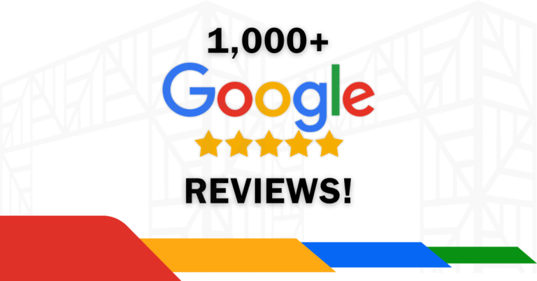 1,000+ Google Reviews