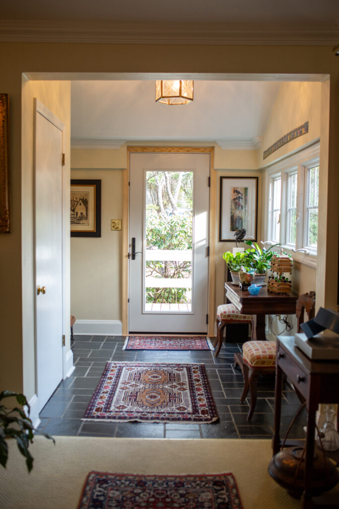 Inside view of Ensemble entry door from Renewal by Andersen