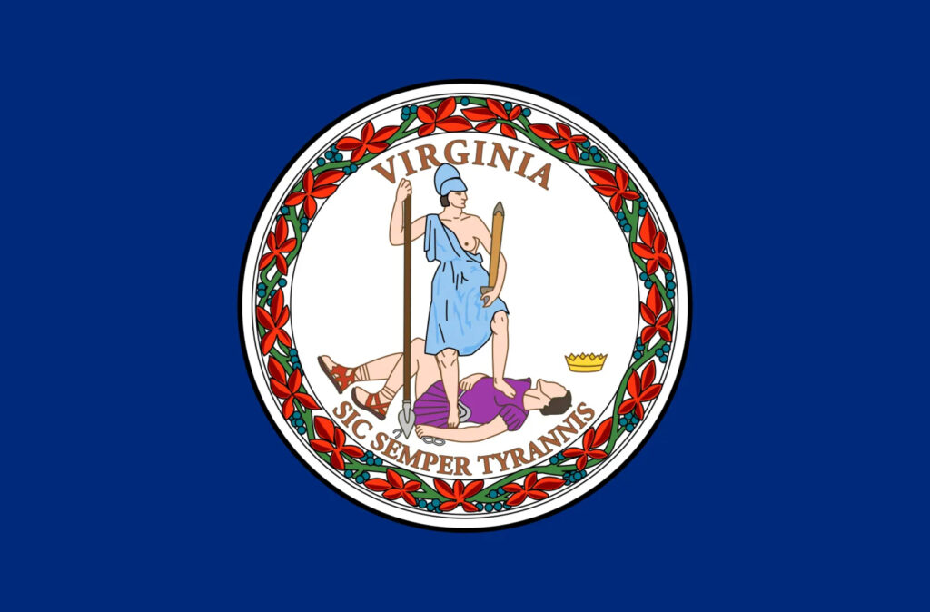 State flag of Virginia