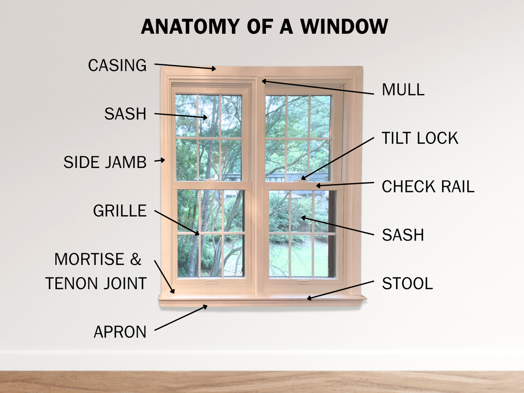 Anatomy of a window graphic