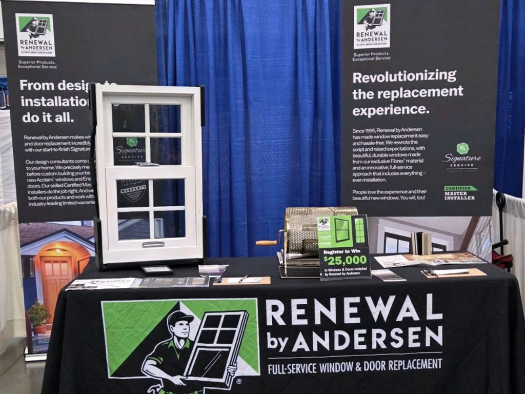 Renewal by Andersen booth at State Fair of Virginia