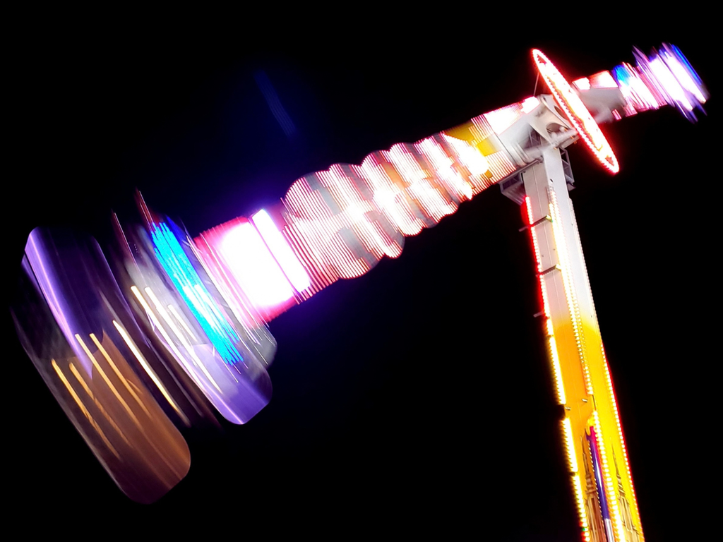 State Fair of Virginia midway ride